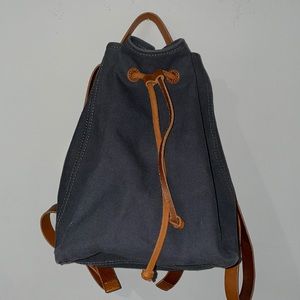 Madewell Canvas Drawstring backpack purse